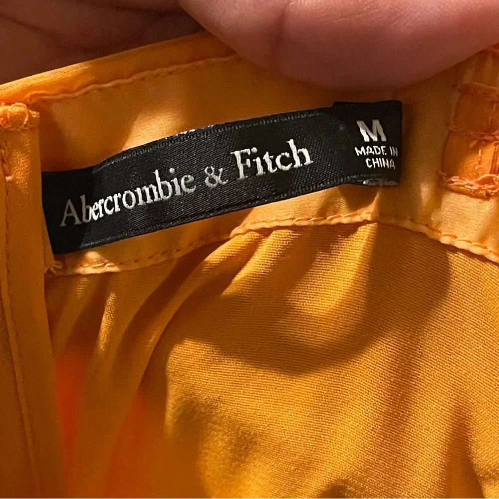 NWT ABERCROMBIE & FITCH Strapless Drama Asymmetrical Maxi Dress